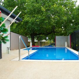 Solar Heated Pool
