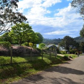 Access to our main boat entry point ramp leading