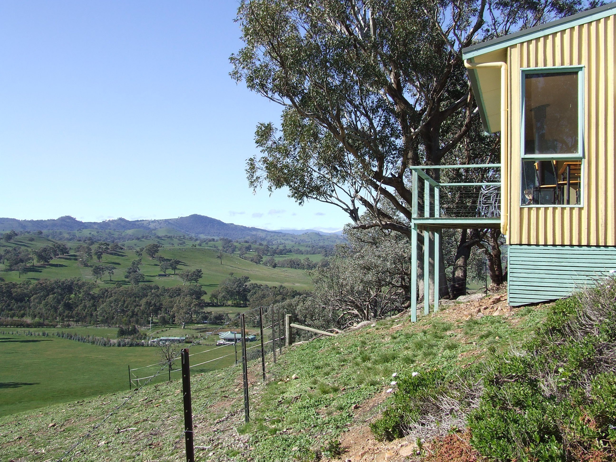 All our cottages have their very own private elevated balcony with spectacular views