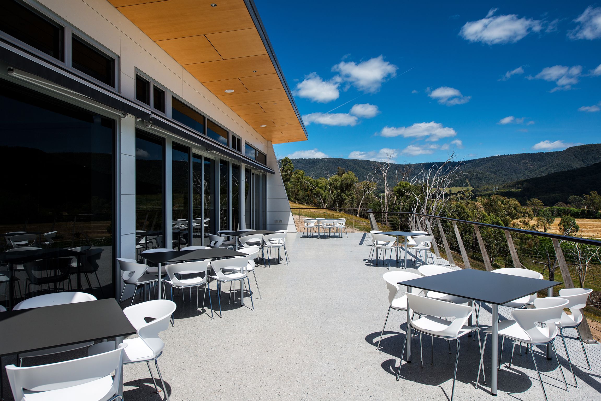 Balcony Dining at Chrismont