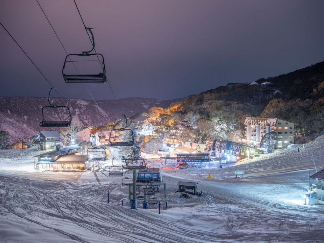 Falls Creek Snow Victoria's High Country