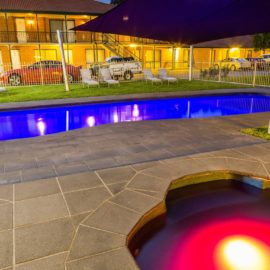 Relax in the resort style settings each day and night