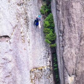 North Wall 300 Metre Abseiling Challenge