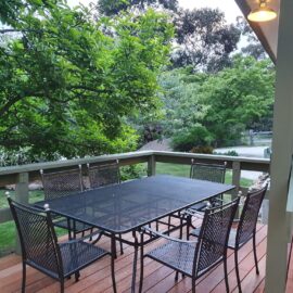 Apart 17 deck and outdoor entertaining