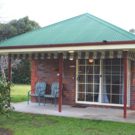 Front of Accomodation unit