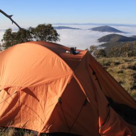 Waking up above the clouds in the Victorian High Country.