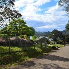 Access to our main boat entry point ramp leading