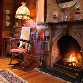Miners and Captains Cottage have romantic cosy wood fires for you to enjoy