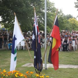 Australia Day Ceremony in Mansfield