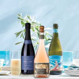 Selection of De Bortoli sparkling wines that are on offer for tasting