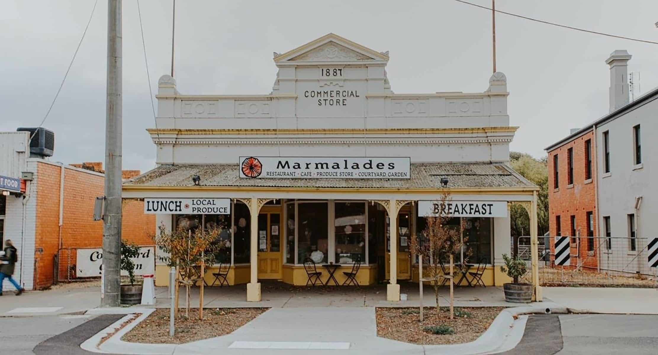 Marmalades of Yea Cafe and Produce Store Victoria's High Country