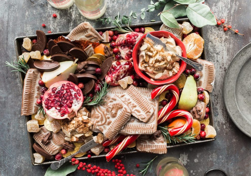 Christmas treats Christmas treats spread platter