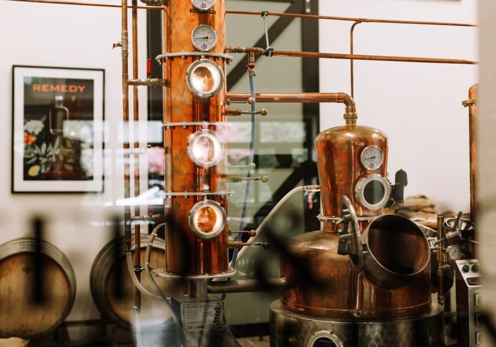 Reed _ Co (588 of 634) Reed & Co distillery remedy gin hamish rachel