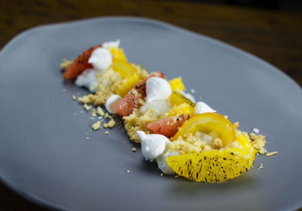 Provenance Michael Ryan Beechworth mandarin dessert Provenance Michael Ryan Beechworth