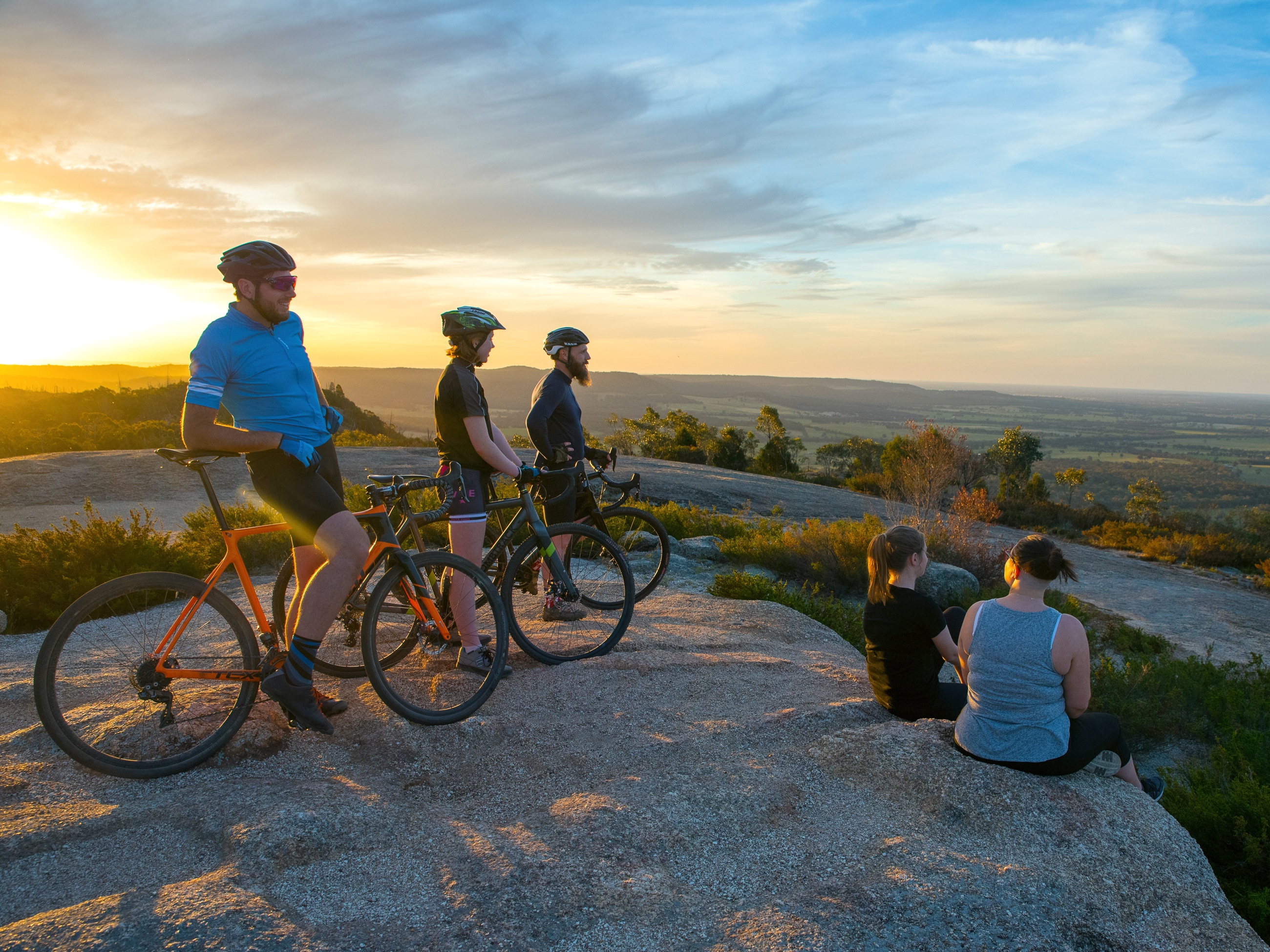 Mt Pilot lookout gravel ride Victoria's High Country